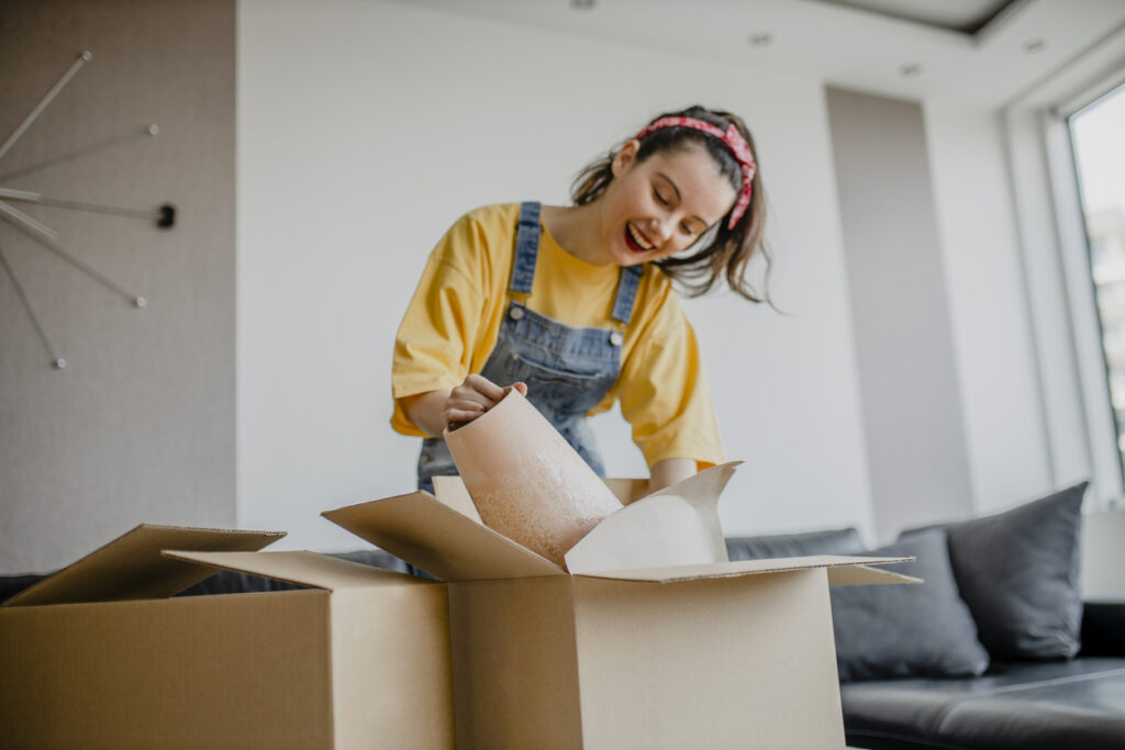 young person moving in new home support